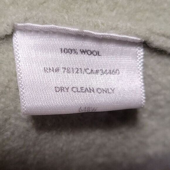 Eileen Fisher Asymmetrical Wool Jacket Sz XS - Picture 9 of 11